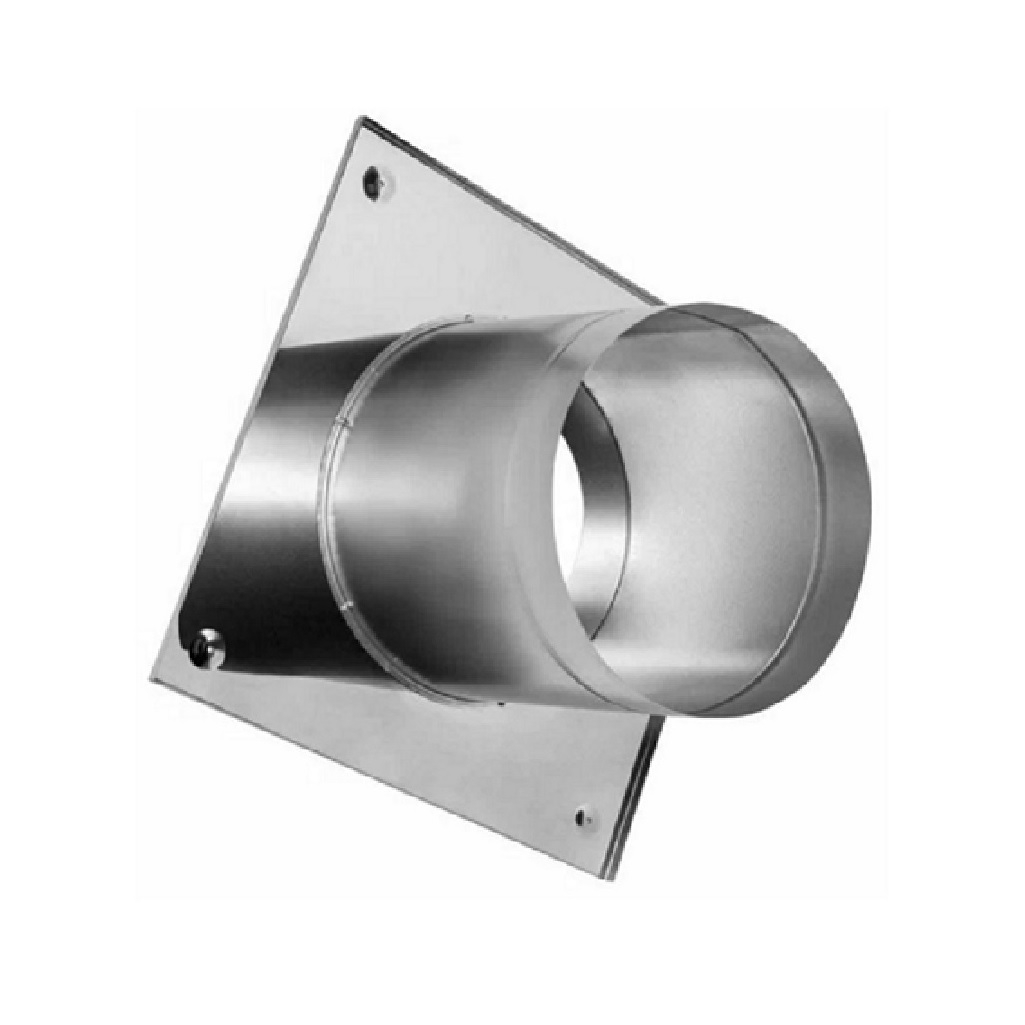Потолочно-проходной узел d 130 мм, нержавеющая сталь толщиной 0.5 мм AISI 409