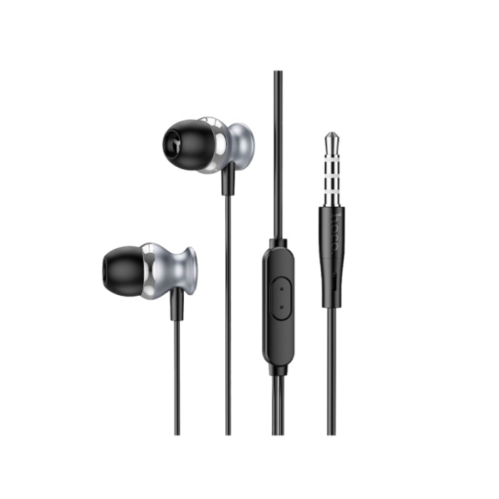 Наушники внутриканальные Hoco M106 с микрофоном, черный