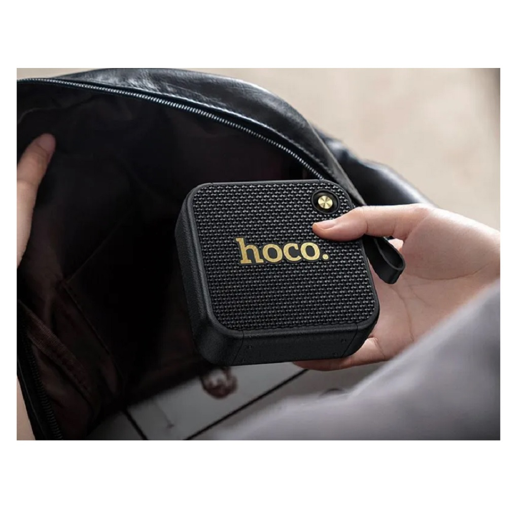 Колонка Hoco HT1 Max Marquis sports BT, Bluetooth 5.4, 8 Вт, беспроводная акустика, черный
