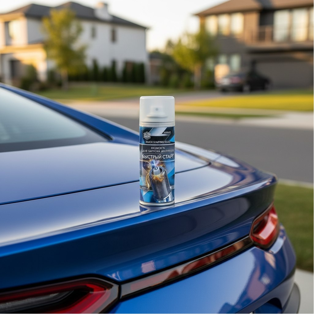 Жидкость Быстрый старт Agat-Avto SL1301, Quick Starting Fluid, аэрозоль, 520 мл