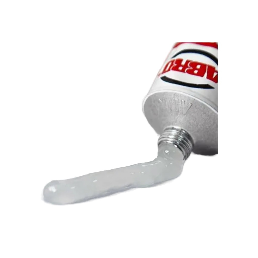 Герметик ABRO Masters 13-AB-CH-RW-S силиконовый, термостойкий, прозрачный, 85 г