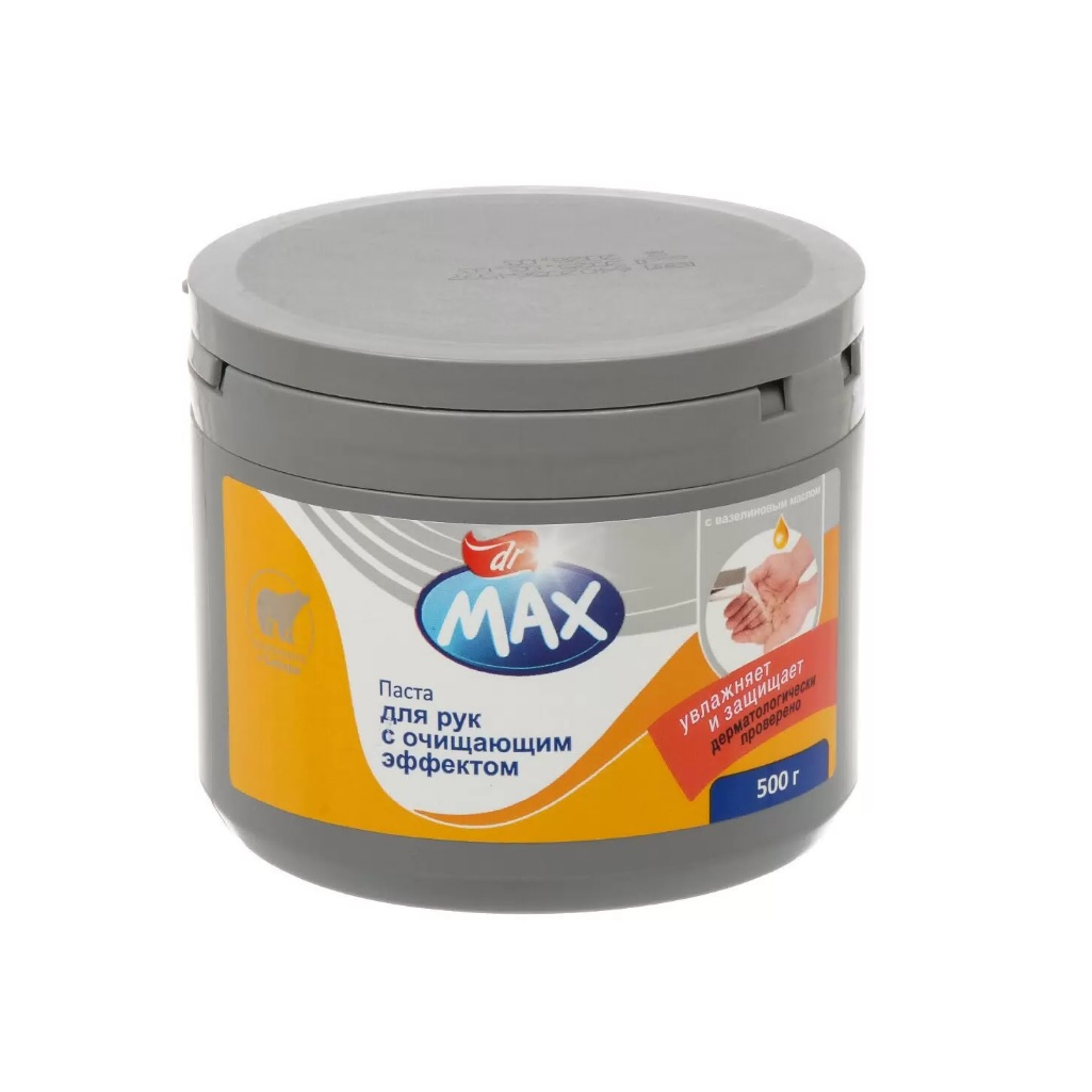Паста для рук с очищающим эффектом Dr MAX с вазелиновым маслом, 500 г