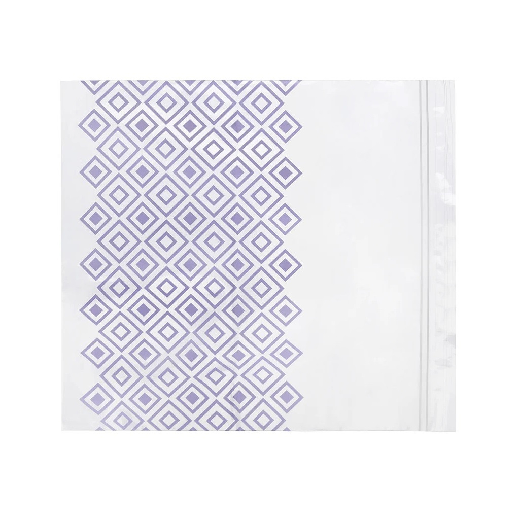 Пакеты Рыжий Кот 105526 для заморозки и хранения, с двойным зип-локом, 24х26.5 см, в упаковке 50 штук