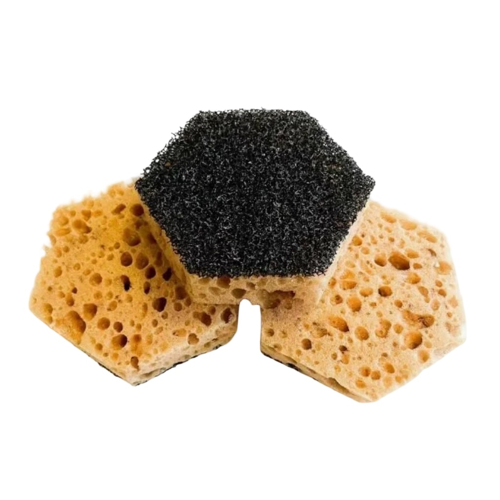 Губки для посуды Дагмар Кухоньчик Стандарт, 85 мм, вакуумная упаковка, 3 штуки