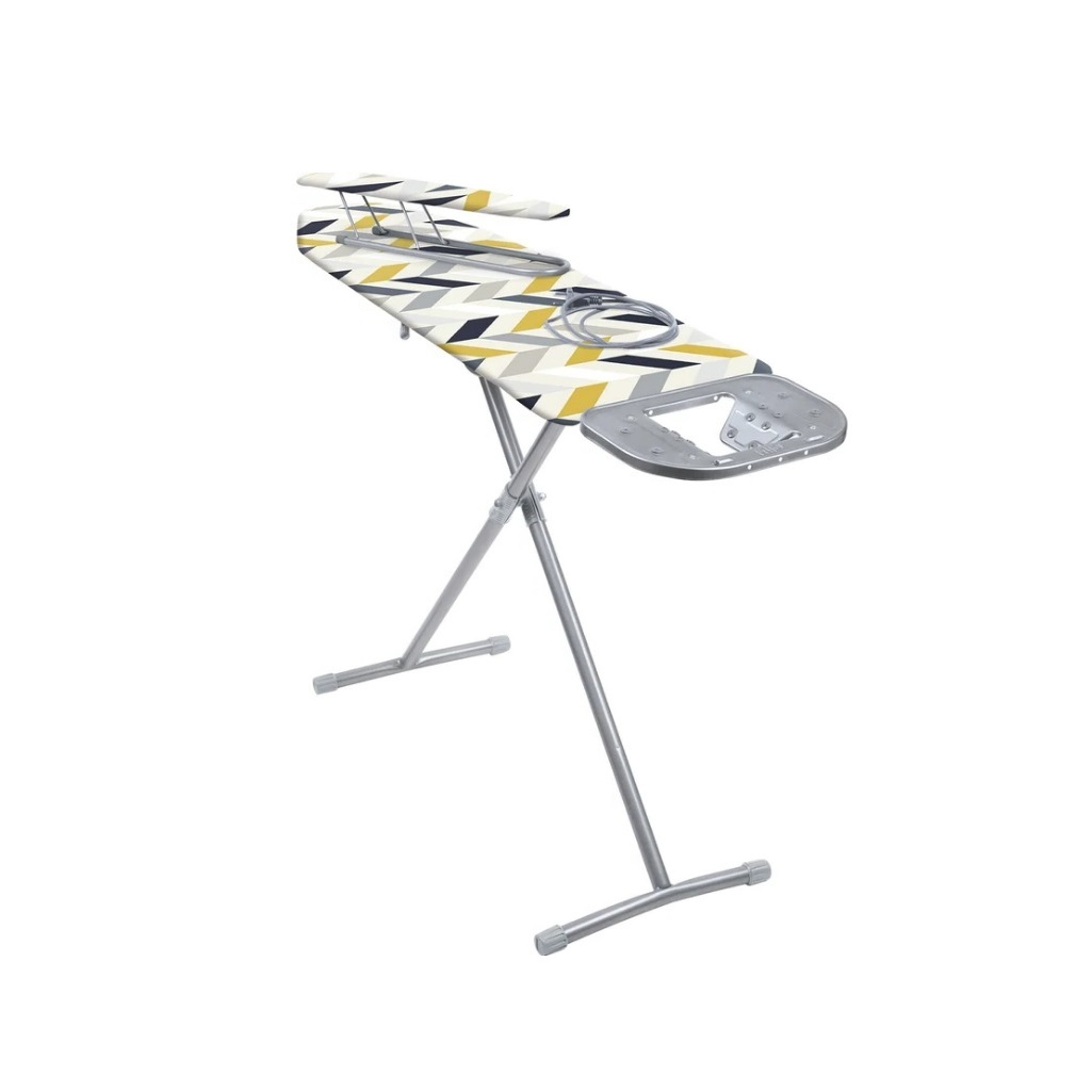 Гладильная доска Nika 3М Геометрия Сканди, металл, хлопковый чехол, 34х122 см, Н3М/9