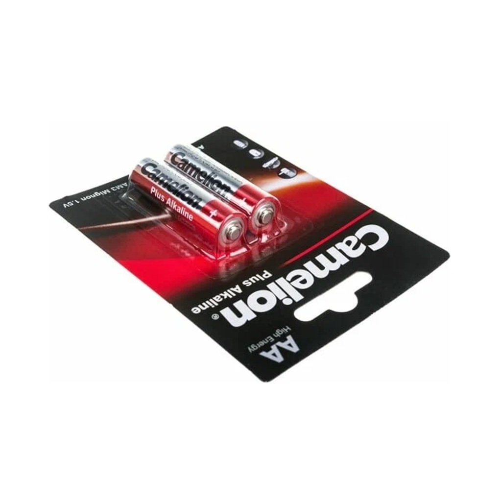 Элемент питания Camelion LR 6 Plus Alkaline BL-2 АА алкалиновый, 2 шт, блистер