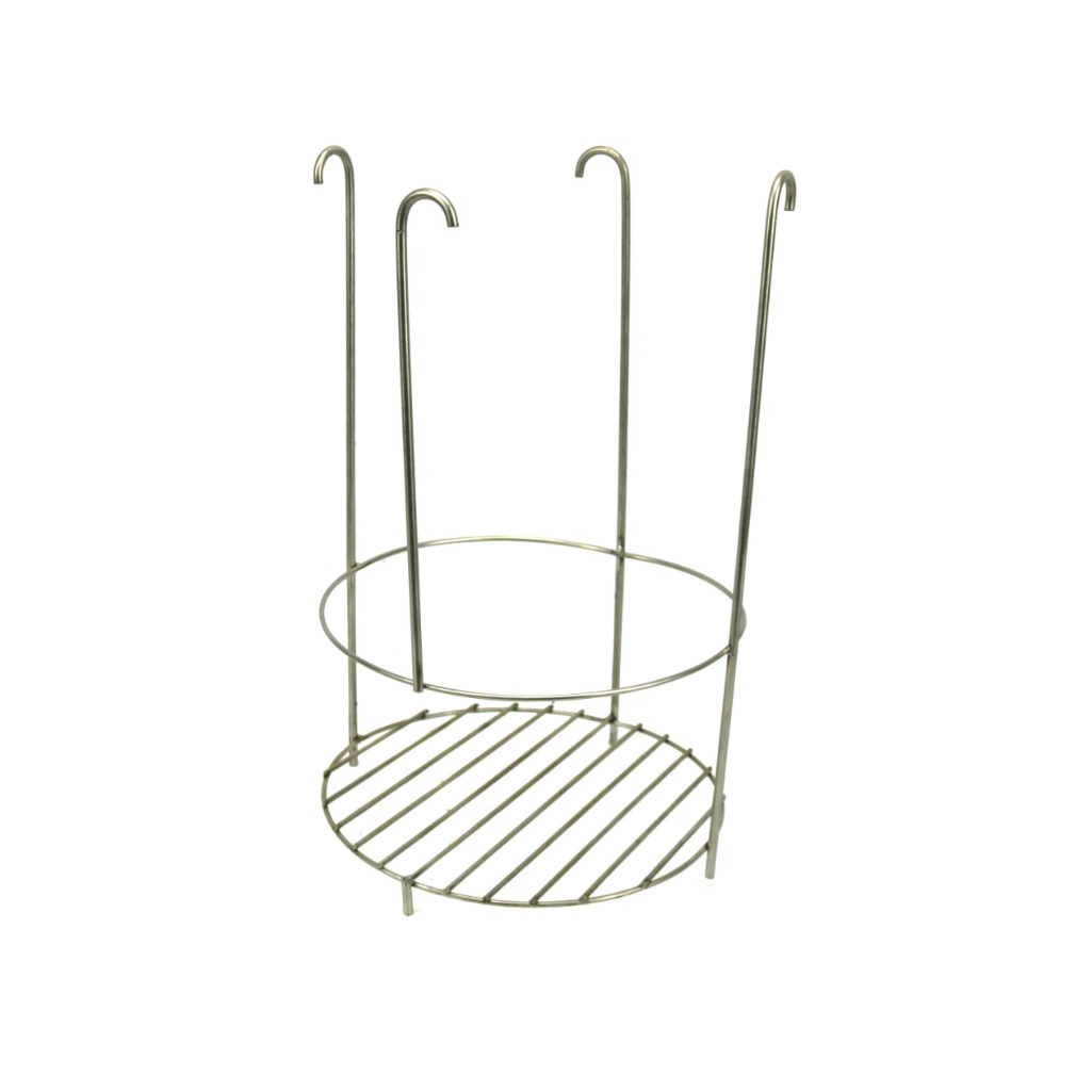 Этажерка для тандыра Мясная средняя, высота 330 мм, диаметр 220 мм, нержавеющая сталь