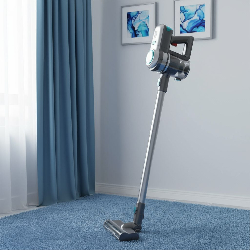 Пылесос вертикальный Brayer 4266BR, аккумуляторный, объем бака 1 л, 120 Вт