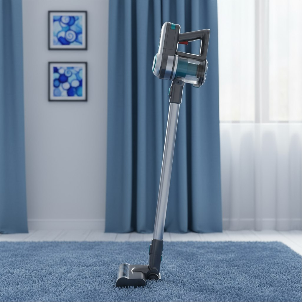 Пылесос вертикальный Brayer 4266BR, аккумуляторный, объем бака 1 л, 120 Вт