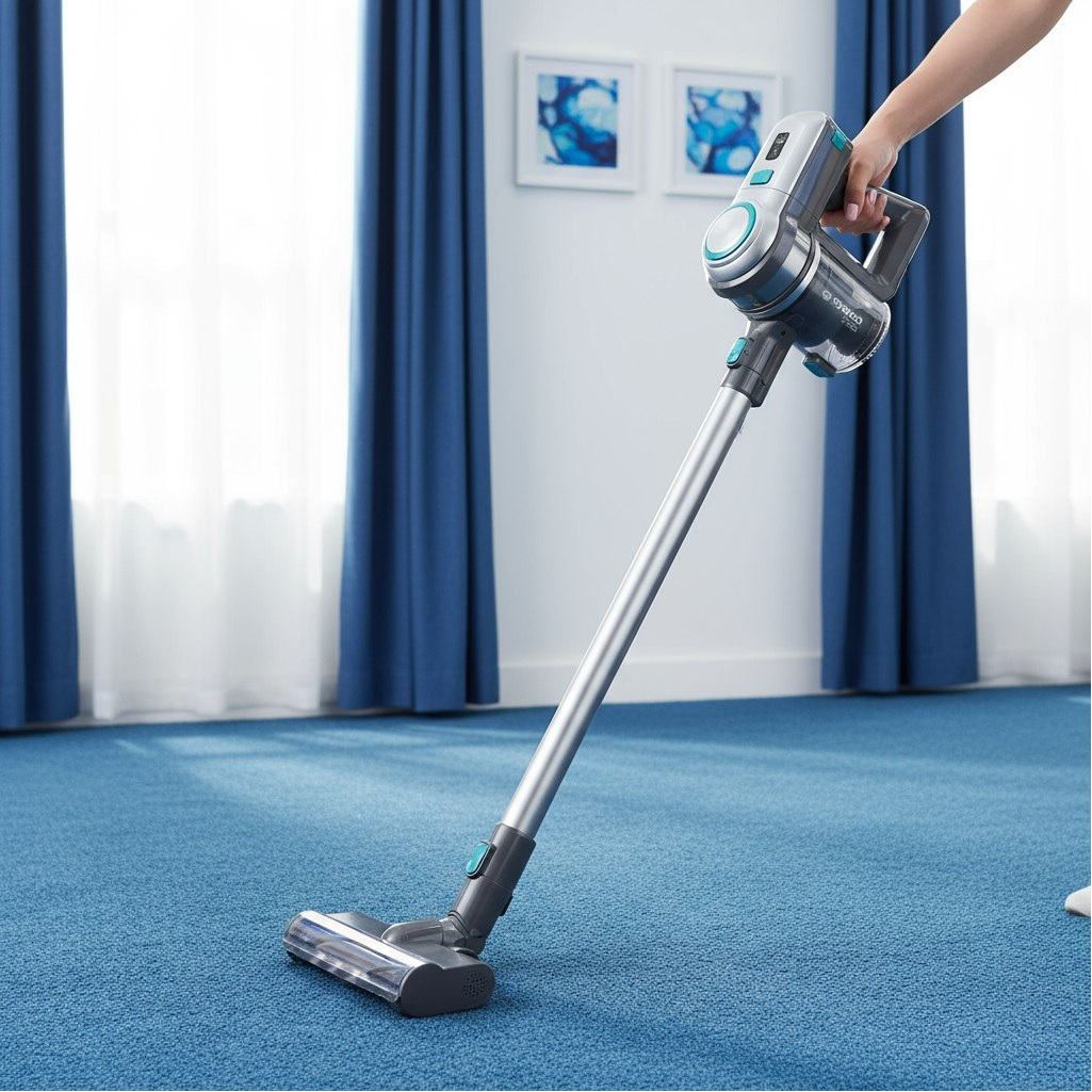 Пылесос вертикальный Brayer 4266BR, аккумуляторный, объем бака 1 л, 120 Вт