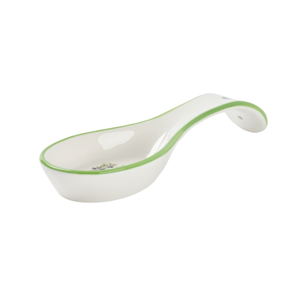 Подставка под ложку Lorain Олива, 23.3 см, керамическая, UD-278418