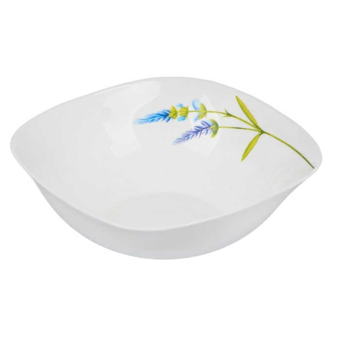 Салатник Daniks Манифик стеклокерамика квадратный, 20 см 1200 мл FFW-90/ 220302