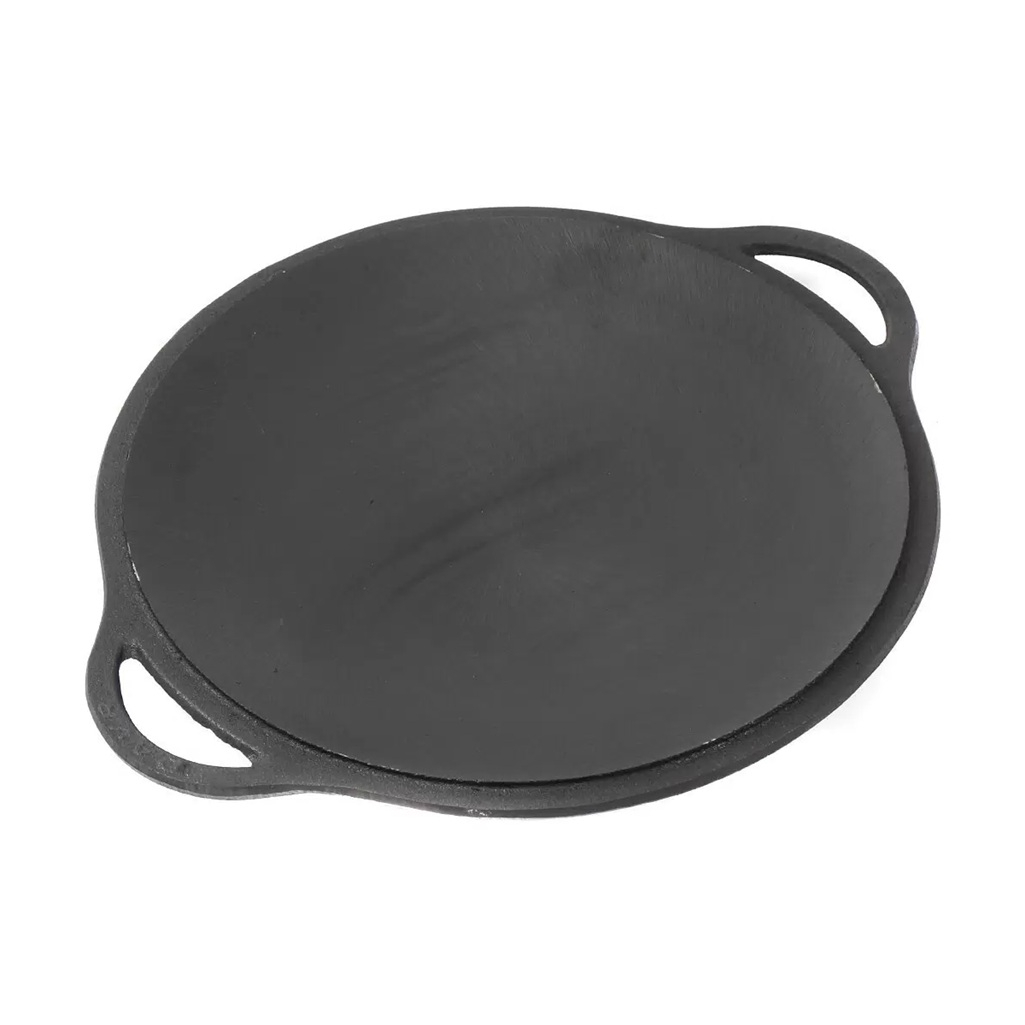 Крышка-сковорода садж Гурман DavrMetall для казана, чугун, 37 см