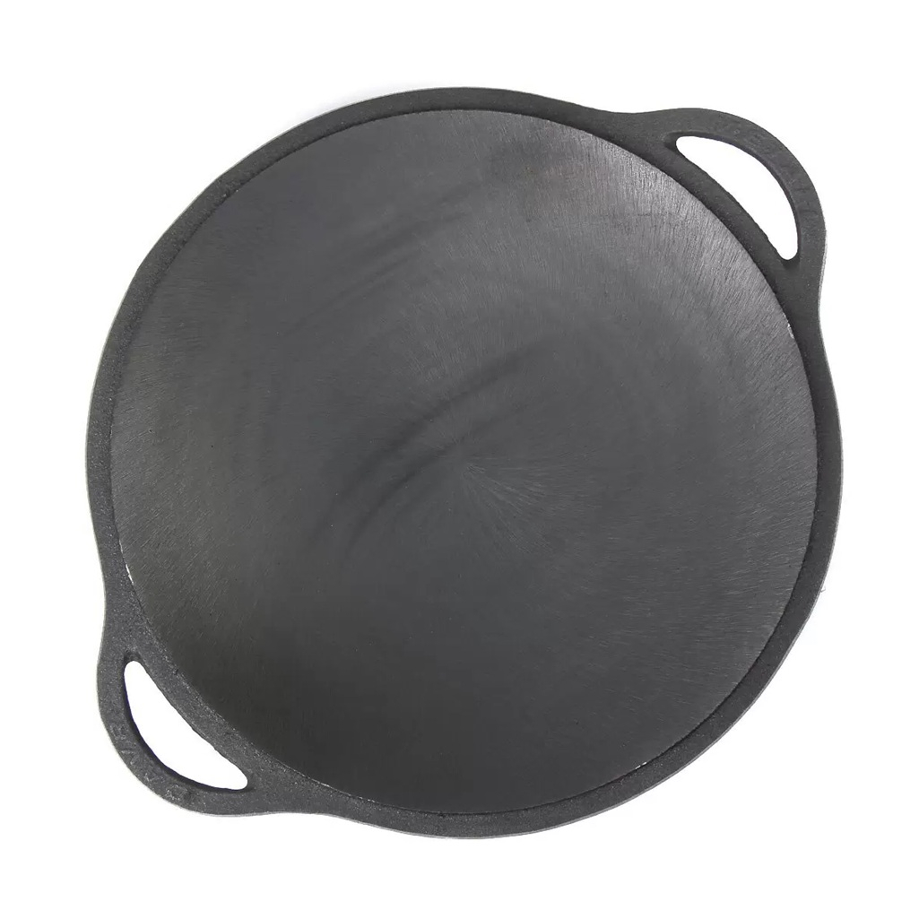 Крышка-сковорода садж Гурман DavrMetall для казана, чугун, 37 см