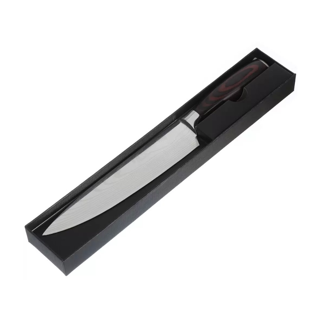 Нож кухонный Daniks Classic G10 Y4-8912, шеф-нож, нержавеющая сталь, 20 см