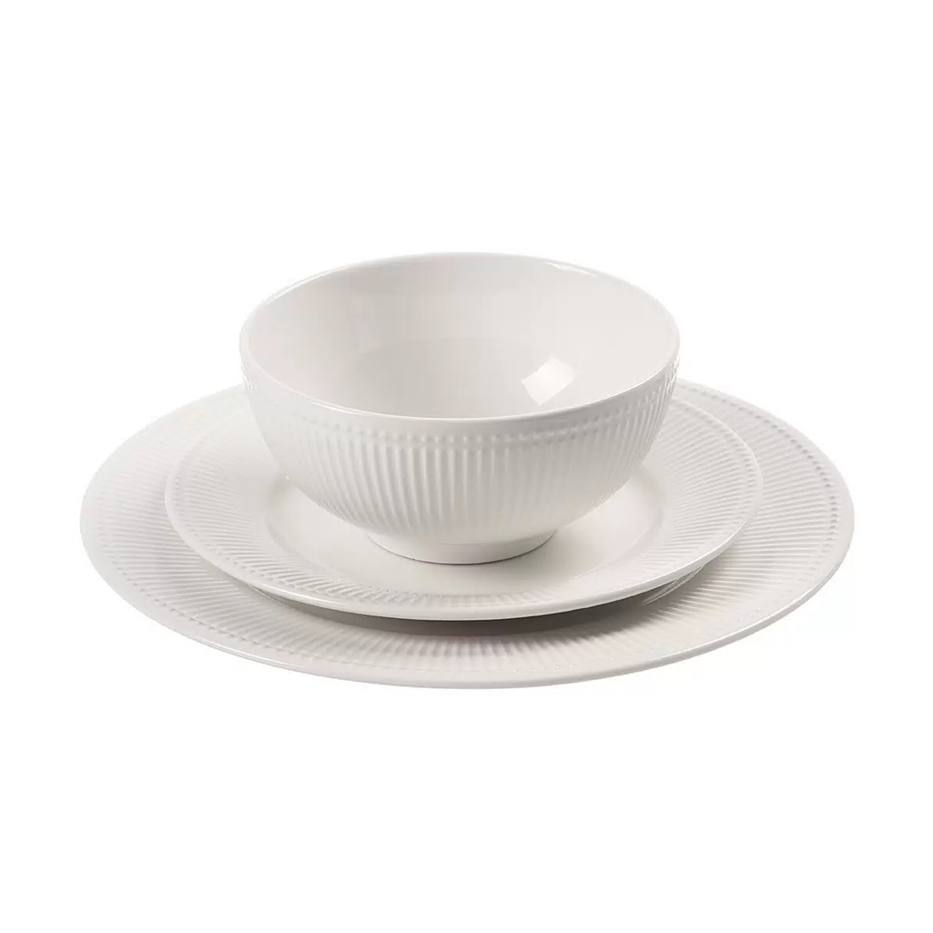 Сервиз столовый Nouvelle Home Белый шоколад 2740016, фарфор, 12 предметов на 4 персоны