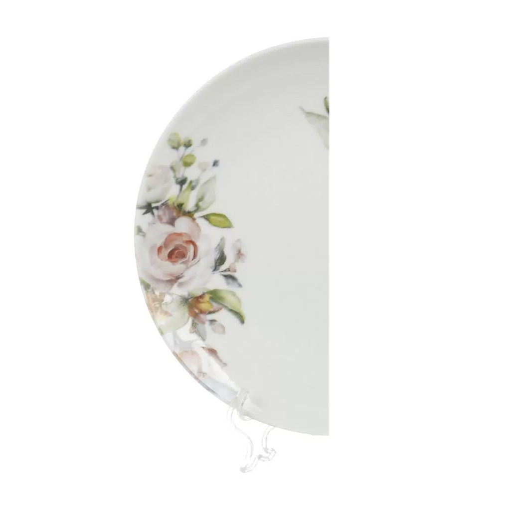 Тарелка обеденная ДФЗ Универсал Верона 0С2371Ф34, круглая, фарфор, 24 см