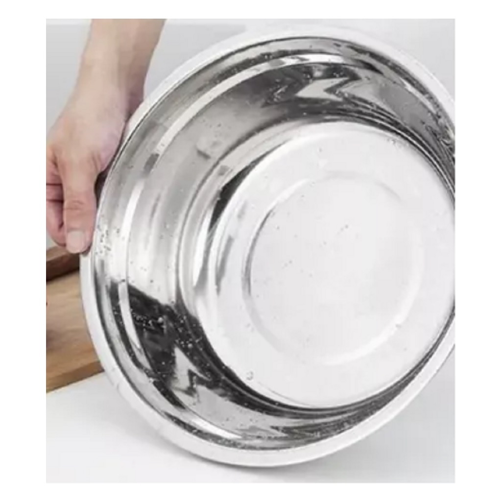 Миска глубокая, диаметр 450 мм, нержавеющая сталь, для пищевых продуктов