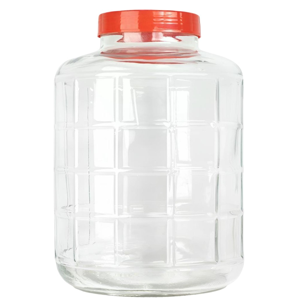 Банка стеклянная GL-70/25л 1/633, стекло, прозрачная, без ручек