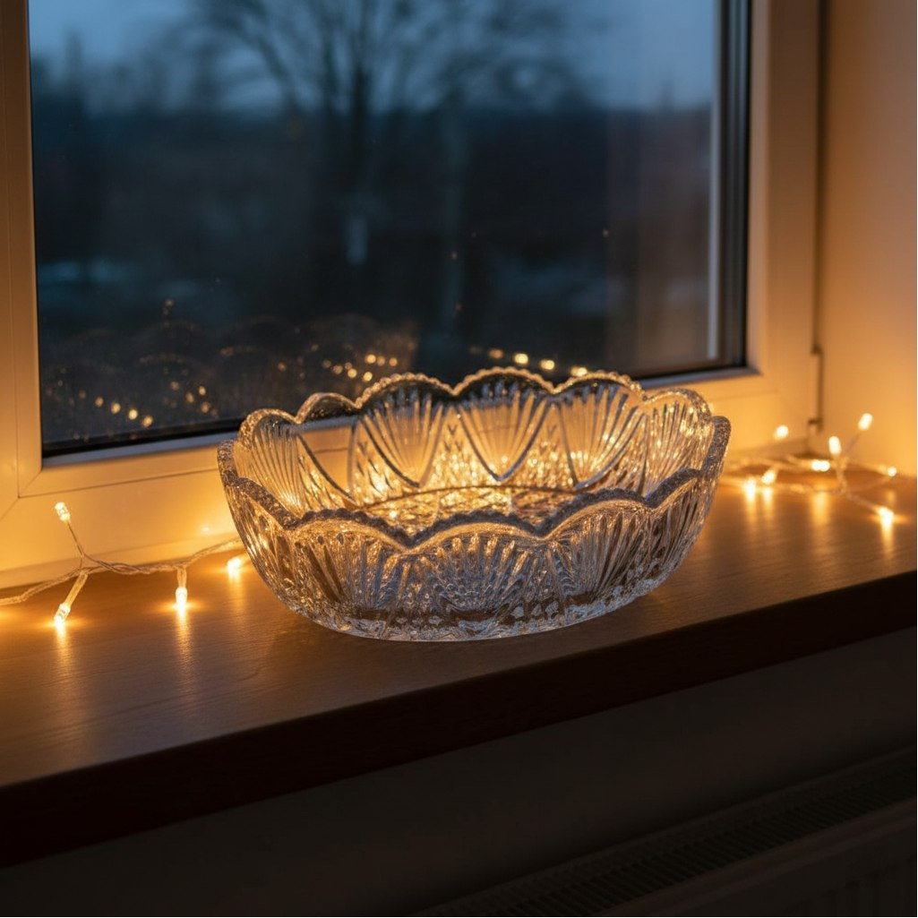 Салатник овальный Mayer&Boch 301041W, стеклянный, 160х200 мм