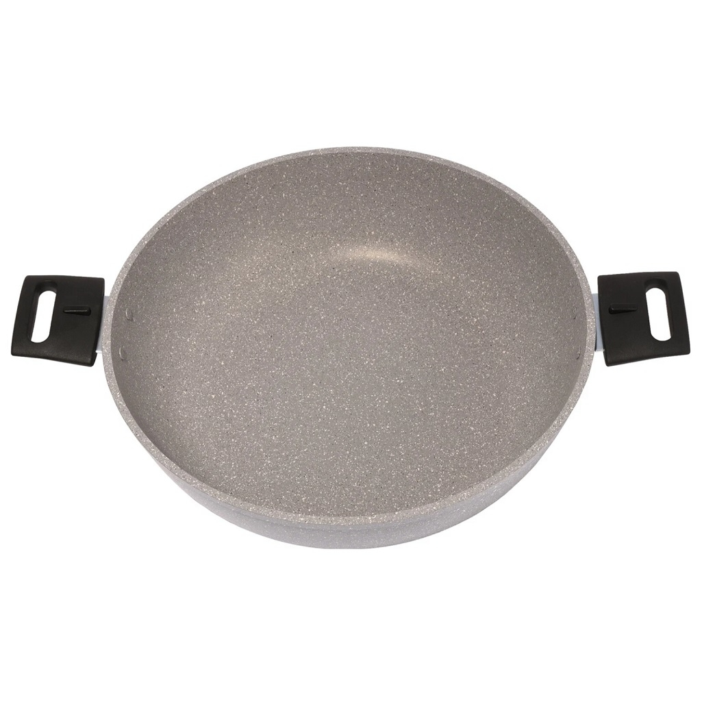 Сотейник Kukmara смс308а, с крышкой, с антипригарным покрытием, 30 см