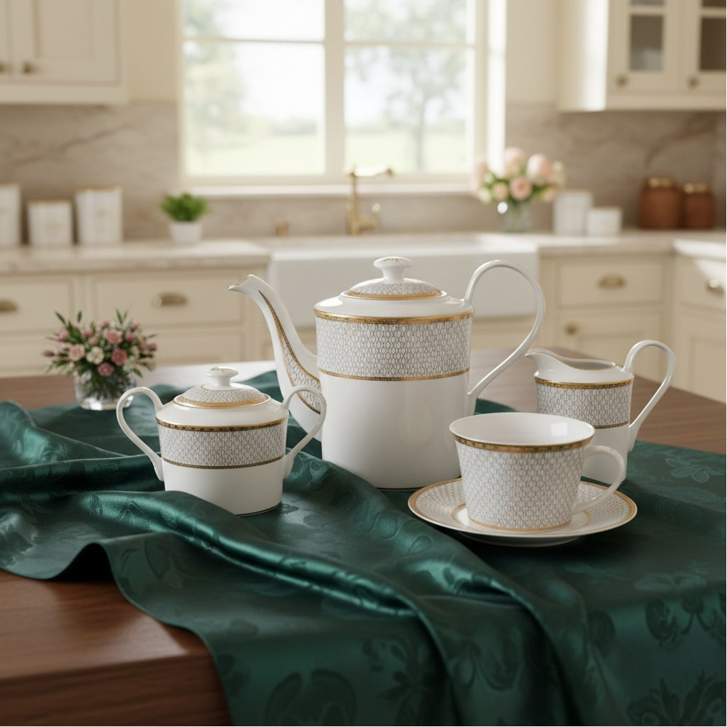 Набор чайный Lefard 760-392, UD-00221004, фарфор, на 6 персон, в упаковке 15 предметов