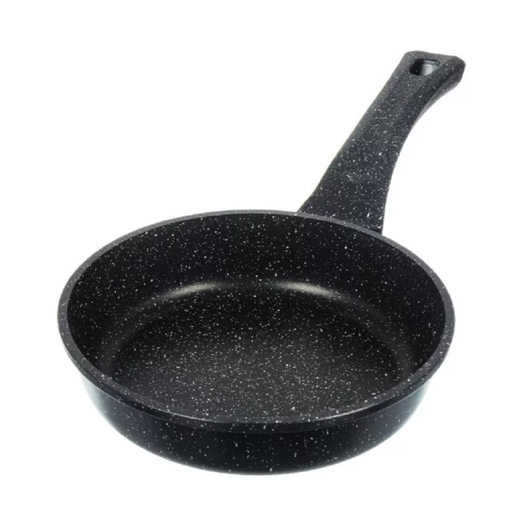 Сковорода Горница Гранит Induction, 200 мм, антипригарное покрытие, черный, индукция