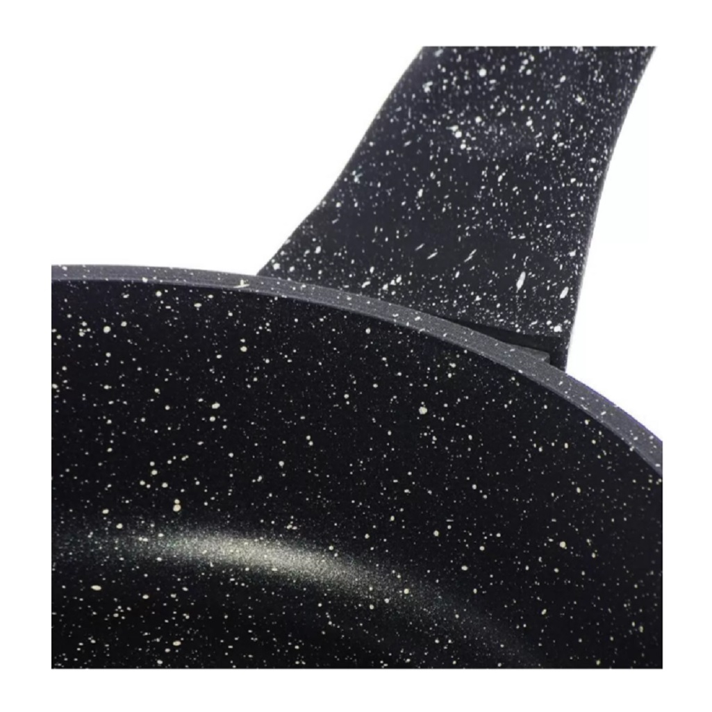 Сковорода Горница Гранит Induction, 200 мм, антипригарное покрытие, черный, индукция