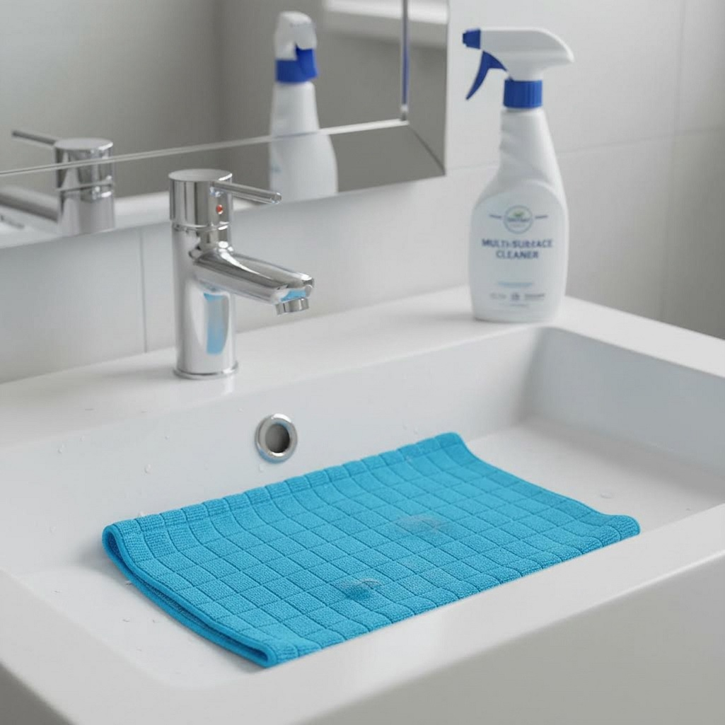 Салфетка Master House 60158, Бельгийская вафля, для уборки, микрофибра, 30х30 см