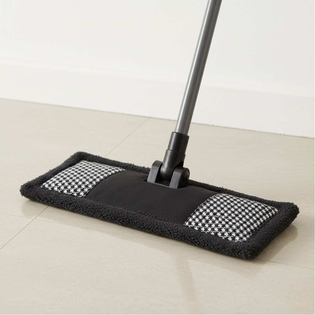 Насадка для швабры York Пепита 216099, сменная, черная, 13х42 см