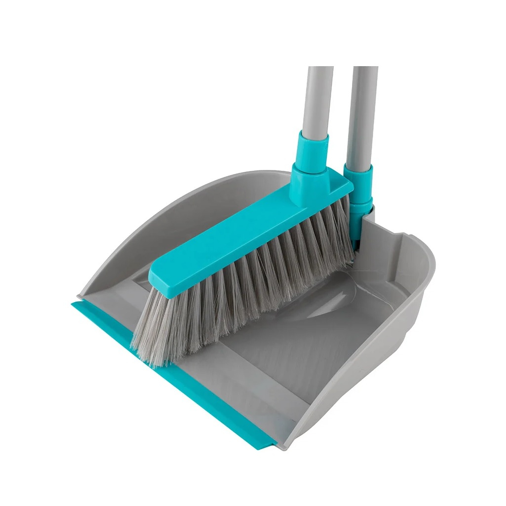 Комплект для уборки York Bravo, щётка + совок, удлиненная щетка, для сухой уборки