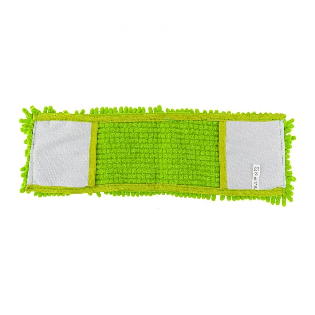 Швабра для пола Master Fresh С0007873, телескопическая ручка, микрофибра, длинный ворс, зеленый