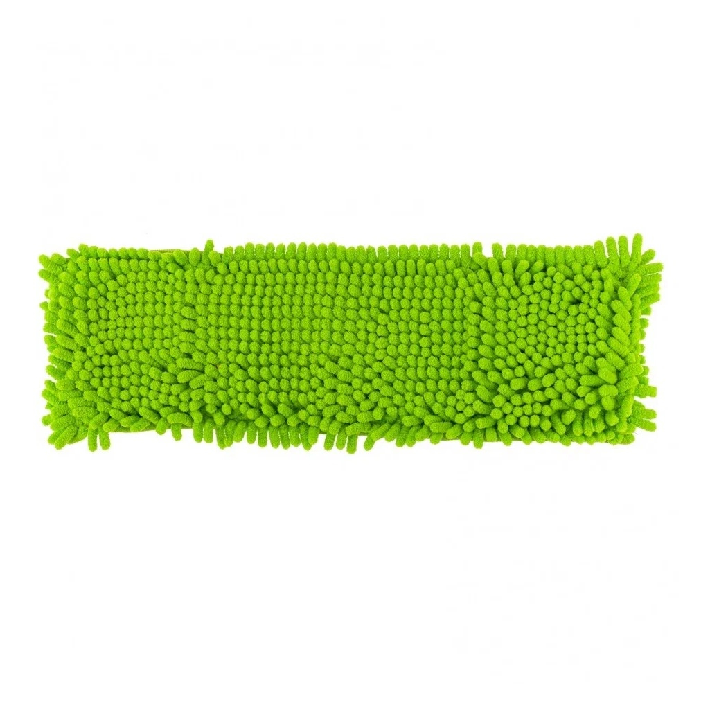 Швабра для пола Master Fresh С0007873, телескопическая ручка, микрофибра, длинный ворс, зеленый