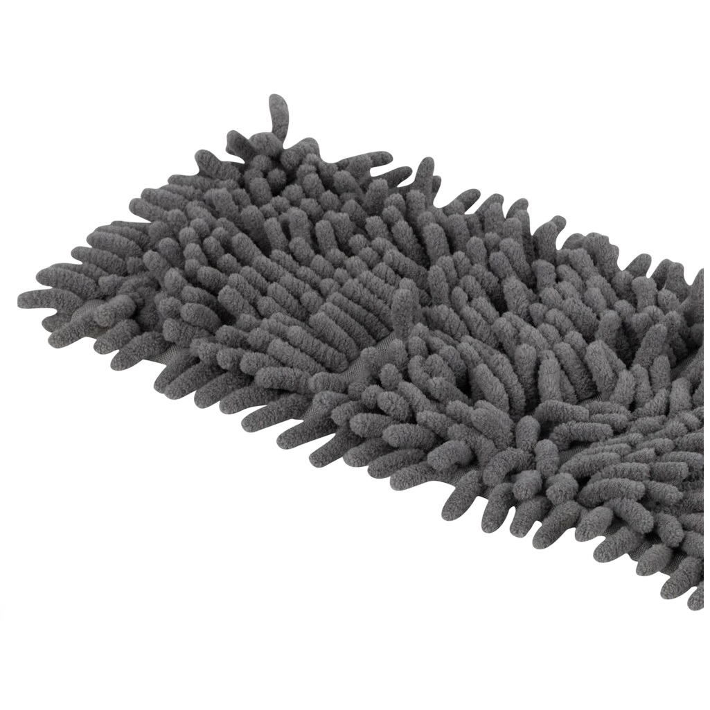 Насадка для швабры Рыжий Кот Mop Click 310479, Лапша, 130х420 мм, микрофибра, цвет серый