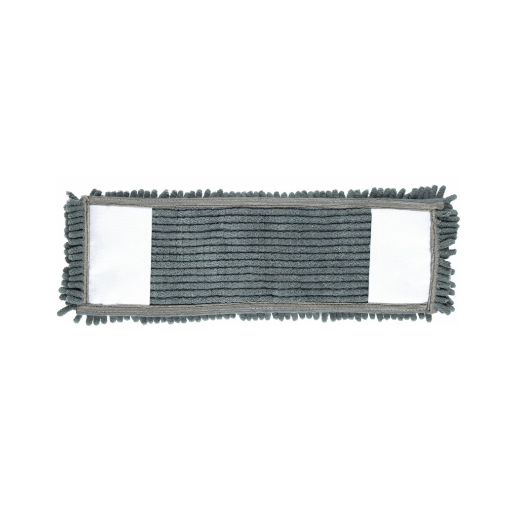 Насадка для швабры Рыжий Кот Mop Click 310479, Лапша, 130х420 мм, микрофибра, цвет серый