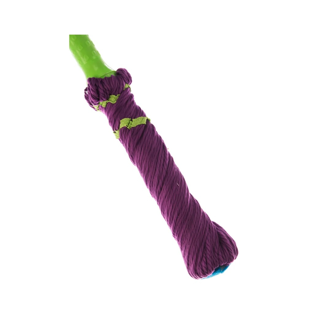 Швабра для пола Рыжий Кот Твист MopM11 310367, насадка микрофибра, отжим, фиолетовый с зеленым 