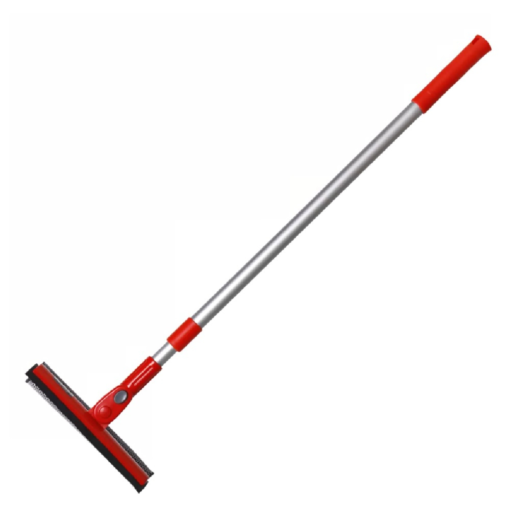 Швабра телескопическая CLIM ART CA-SB-03, 75-125 см, для мытья стекол, с поролоном и водосгоном