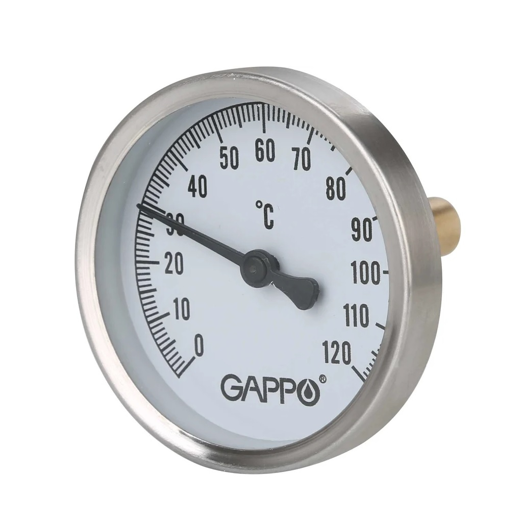 Термометр биметаллический Gappo G1474, 1/2