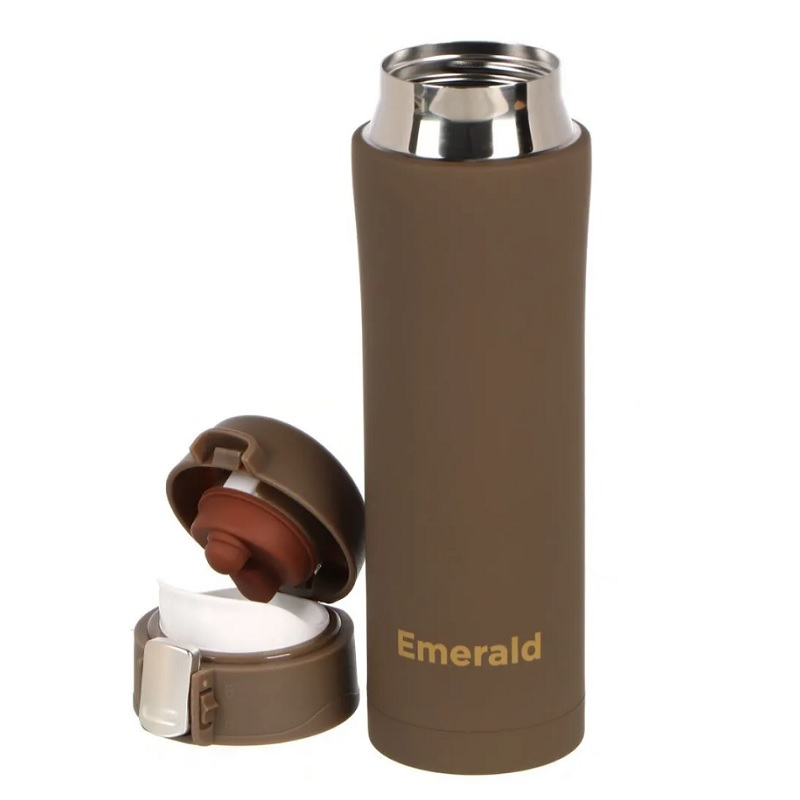 Термос Daniks Emerald SL-047-7532C нержавеющая сталь 0,45 л