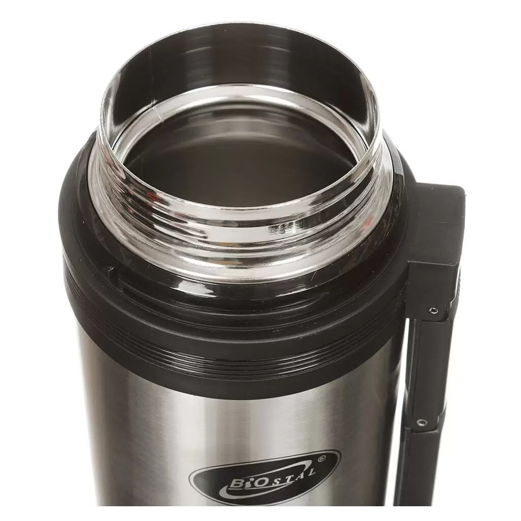 Термос Biostal 180197, для еды, нержавеющая сталь, колба нержавеющая сталь 1.8 л