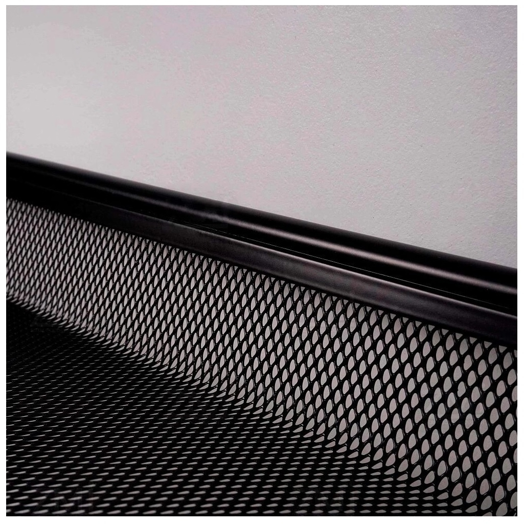 Подставка для обуви ЗМИ Женева 33, ПДО Ж33, 3 полки, цвет черный, 260х600х870 мм