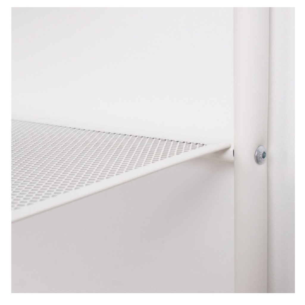 Подставка для обуви ЗМИ Верона 25 ПДОВ25 Б, 5 полок, белая, 30х65х95 см