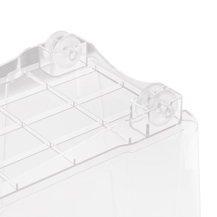 Контейнер хозяйственный Альтернатива, на колесах, 46,5 x 16,5 x 25,5 см 10 л