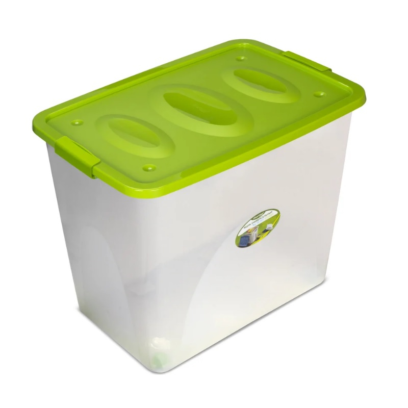 Ящик универсальный Martika Астело на колёсах оливковый 600х400х480 мм