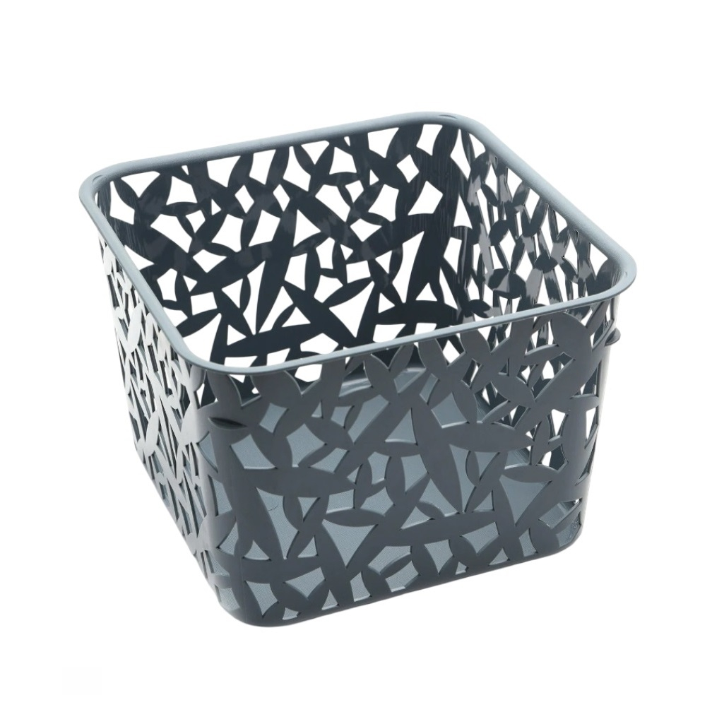 Корзина Econova XXL, универсальная, серая, 145х205х205 мм, 4.7 л, 431245011