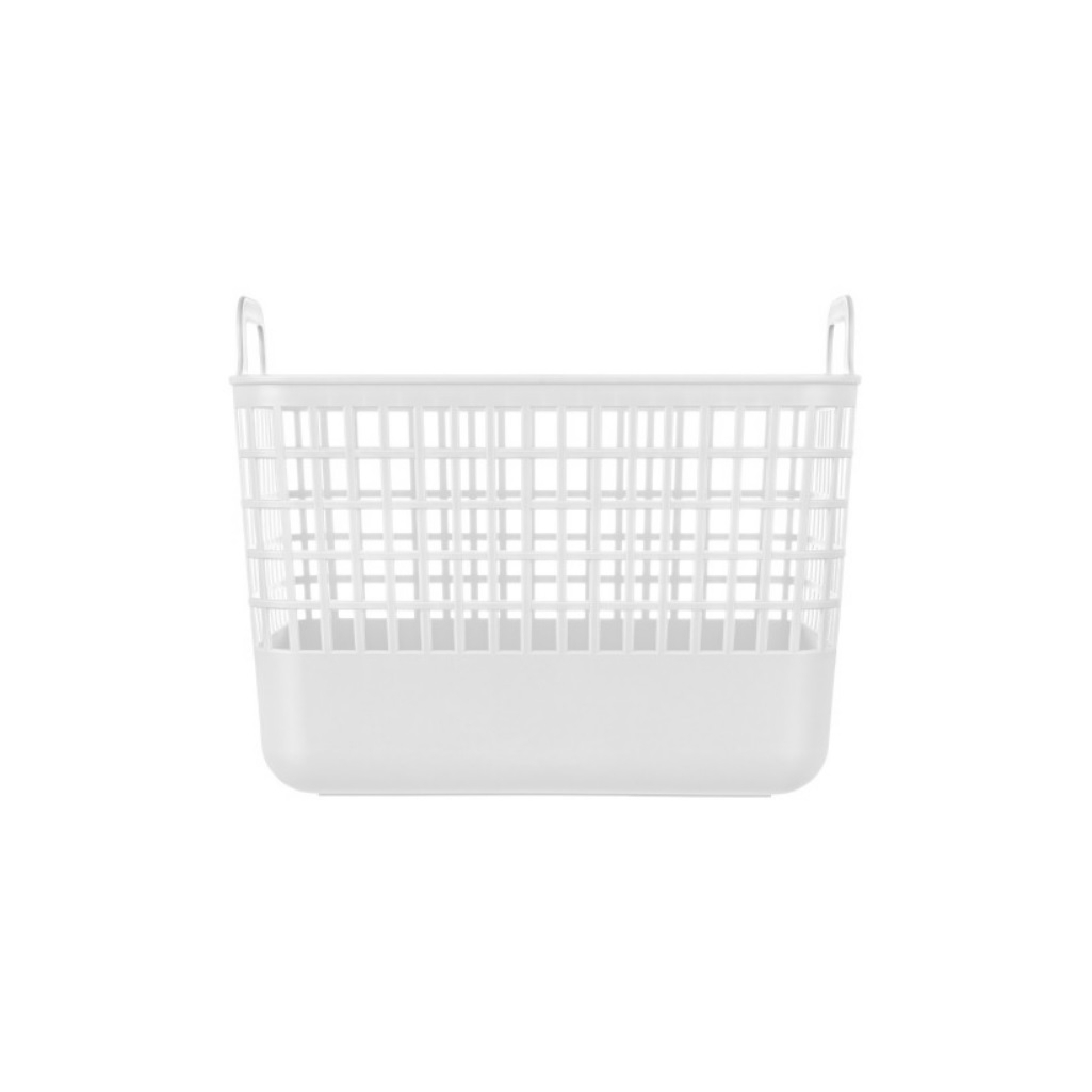 Корзина Econova Ково универсальная, 224х255х320 мм, 15 л, белый, 435296016