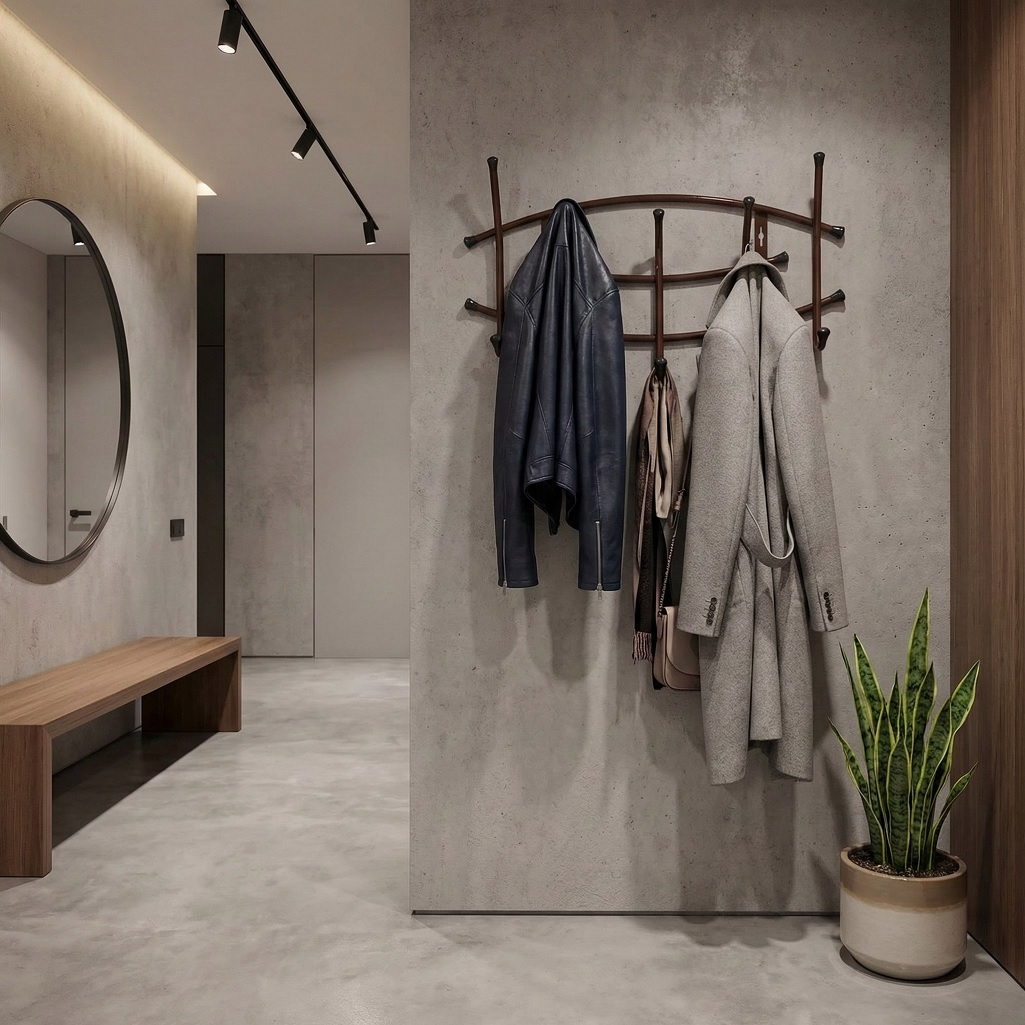 Вешалка настенная Nika Премиум, ВНП3/А, 5 крючков, медный антик, 8.5х30х44 см