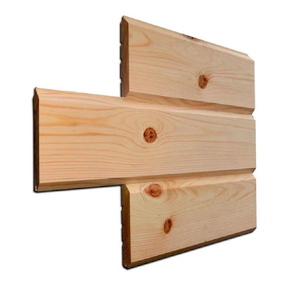 Имитация бруса, Сорт ВС, Хвоя, 16х136х4000 мм, в упаковке 1 штука