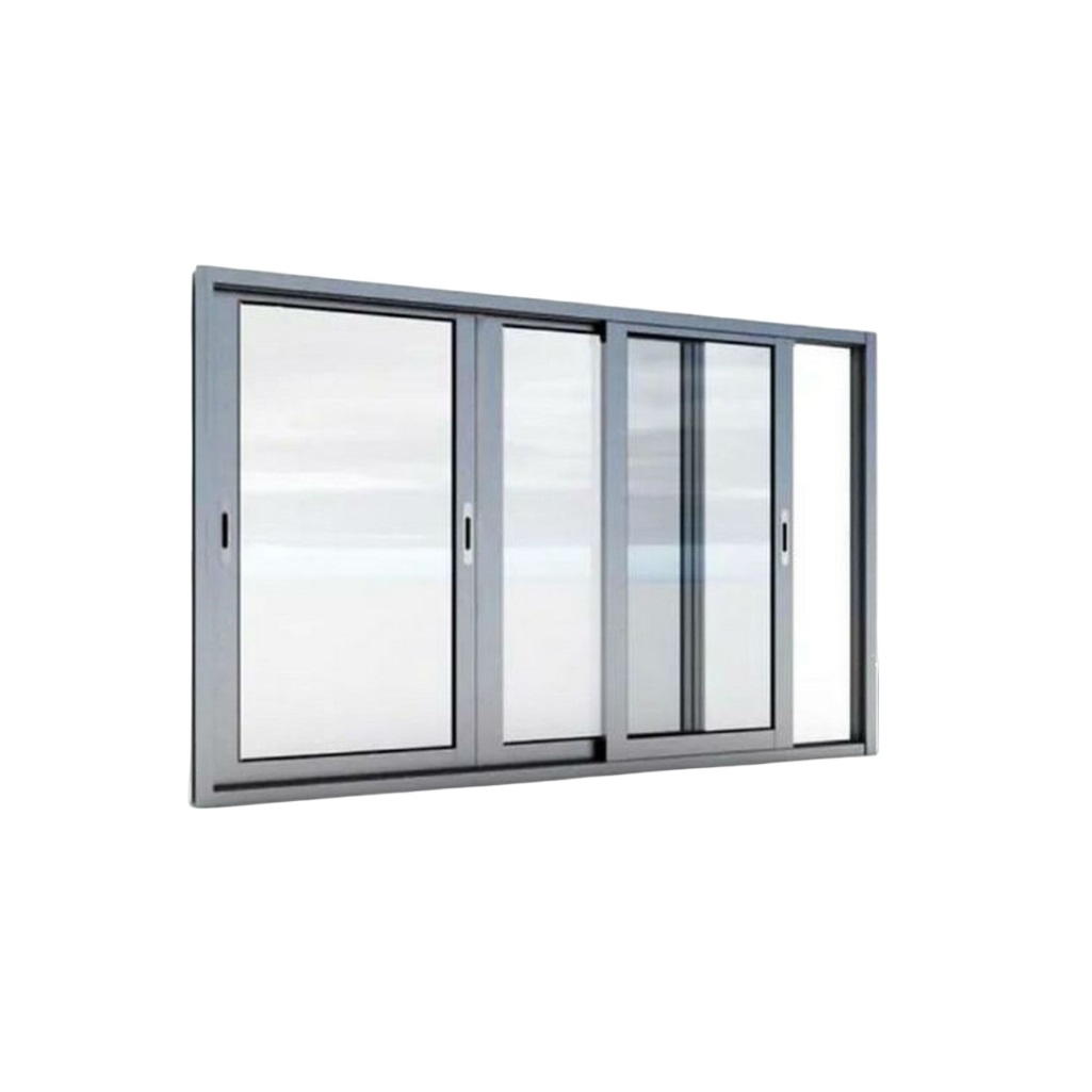 Раздвижная алюминиевая система Provedal С640, 1350х2100 мм, 3 створки, для холодного остекления, белый