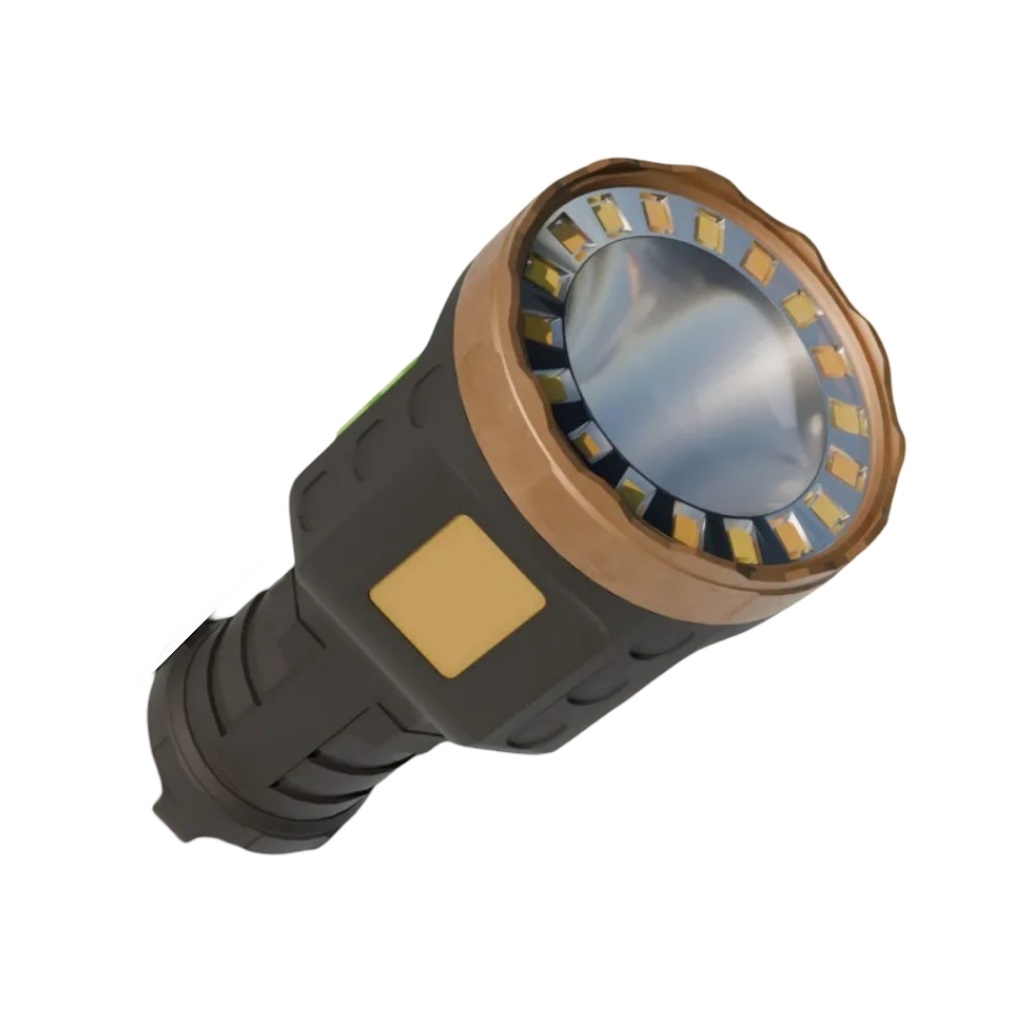 Фонарь светодиодный ручной Gauss модель GFL209, 10W, 1200mAh, 250lm, аккумулятор Li-ion, 9 режимов 